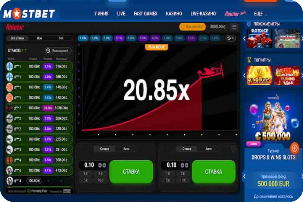Велика букмекерська контора Mostbet Ukraine